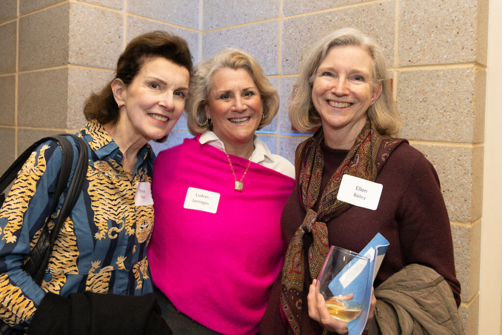Group photo of attendees at the lecture reception