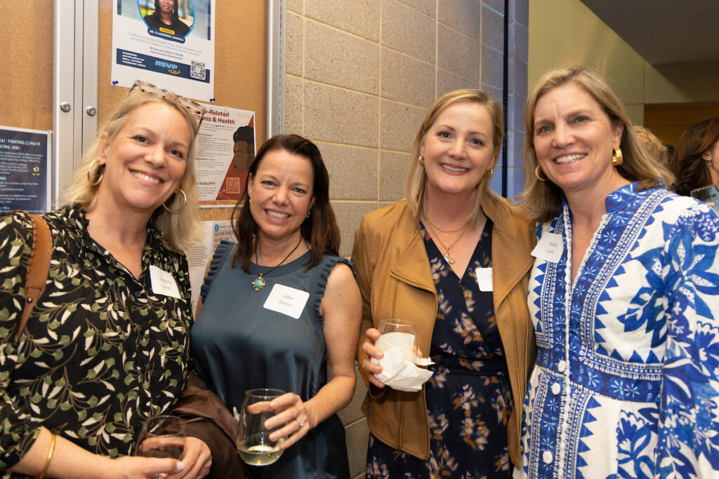 Group photo of attendees at the lecture reception