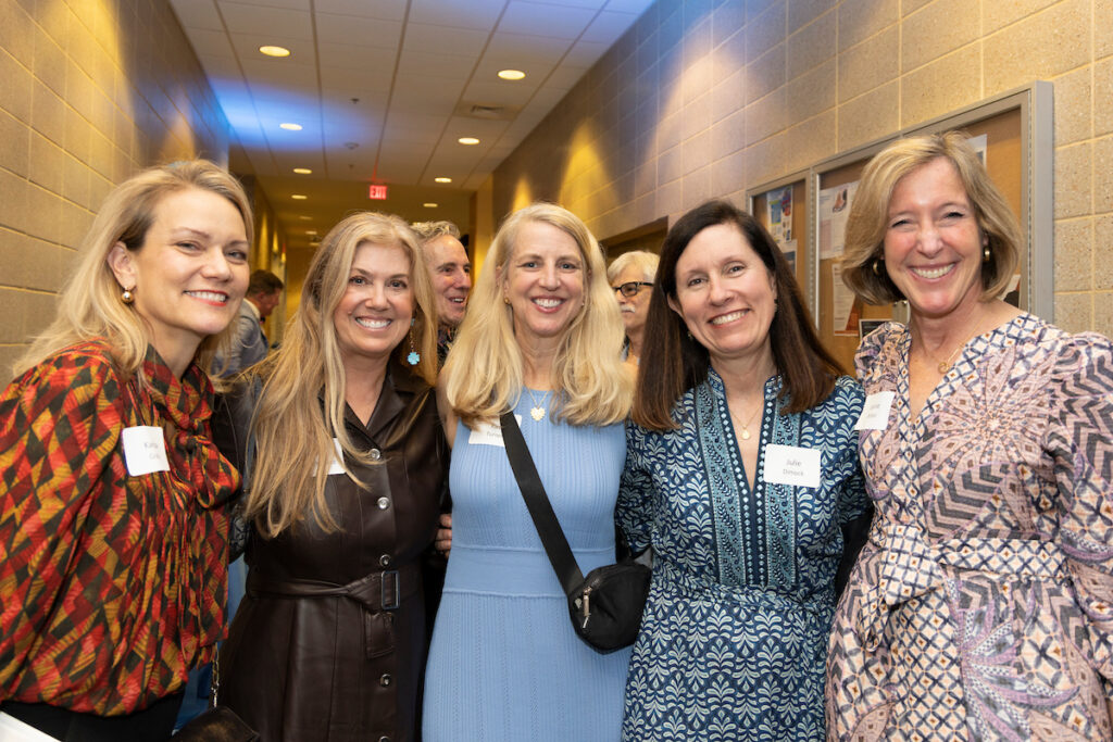 Group photo of attendees at the lecture reception