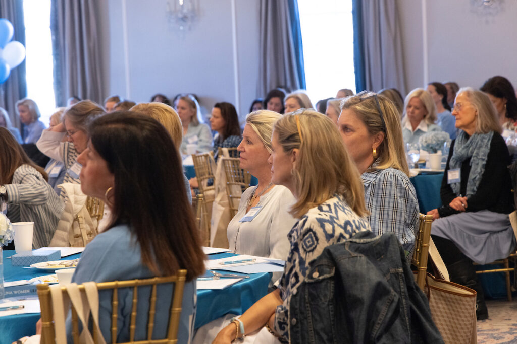 Candid photo of audience at the annual meeting